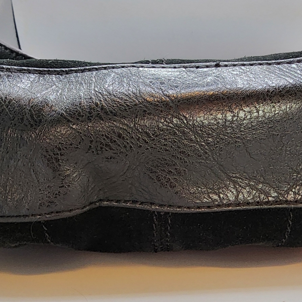 Tignanello Suede Patchwork Colorblock Crossbody B… - image 2